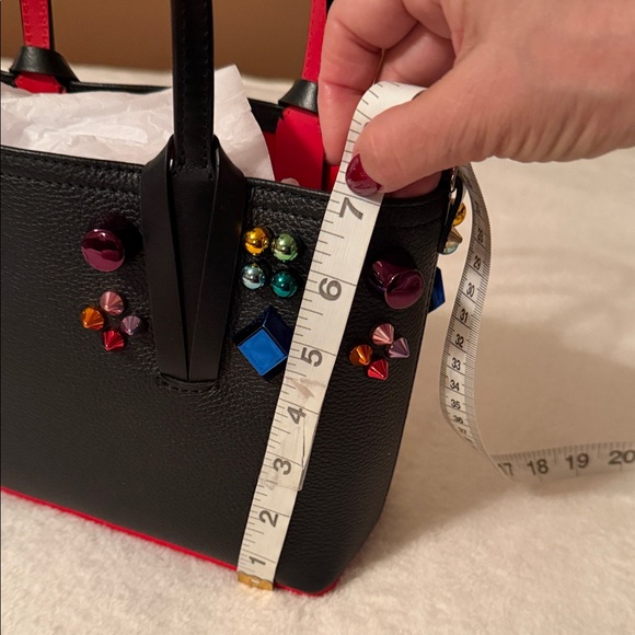 Christian Louboutin Mini Cabata Black Tote - Picture 9 of 15